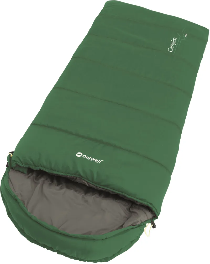Outwell Campion Junior Sleeping Bag - Green - DEMO MODEL